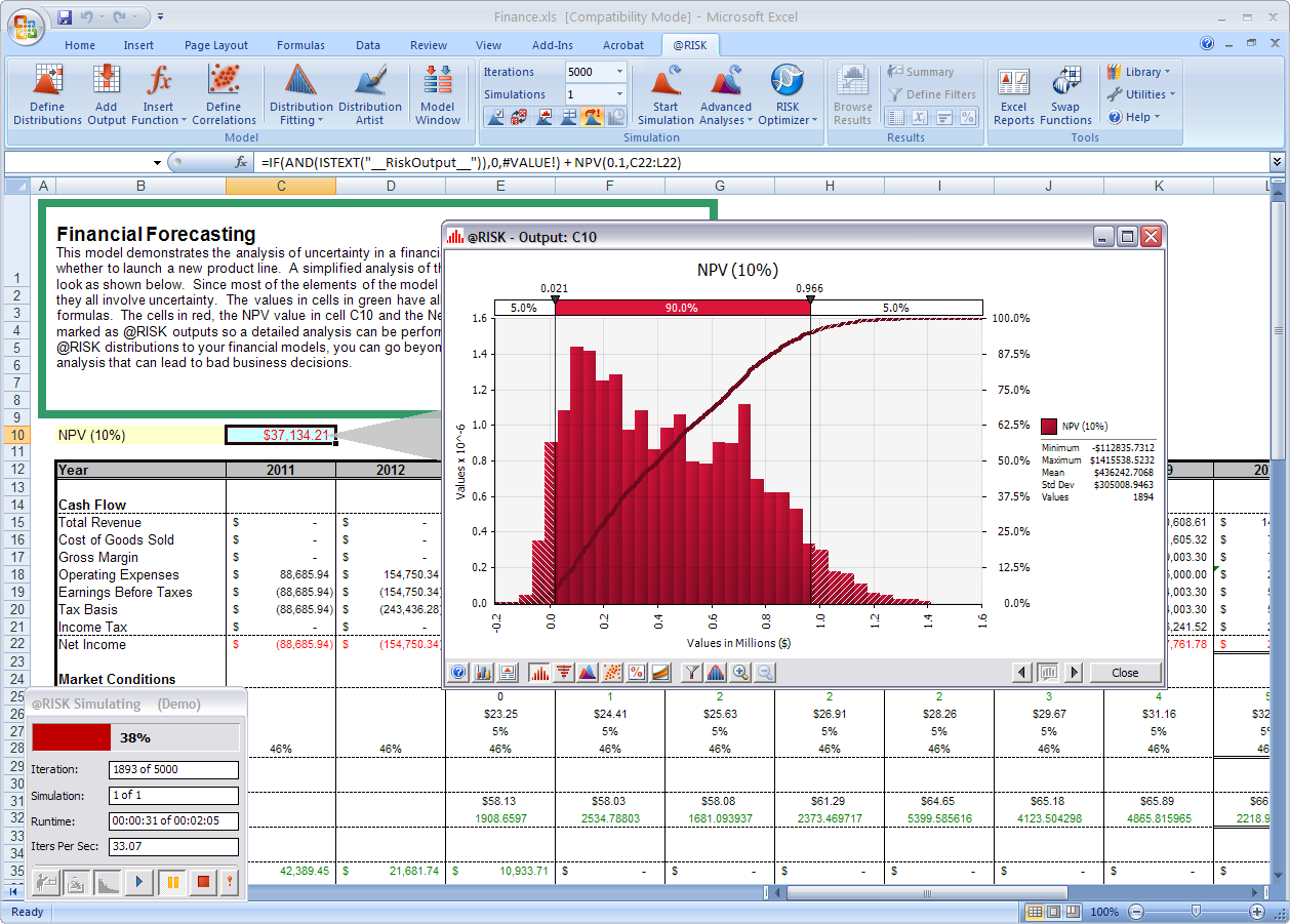 RISK for Excel TP Analytics Store